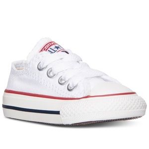 Baby Converse in Optical White
